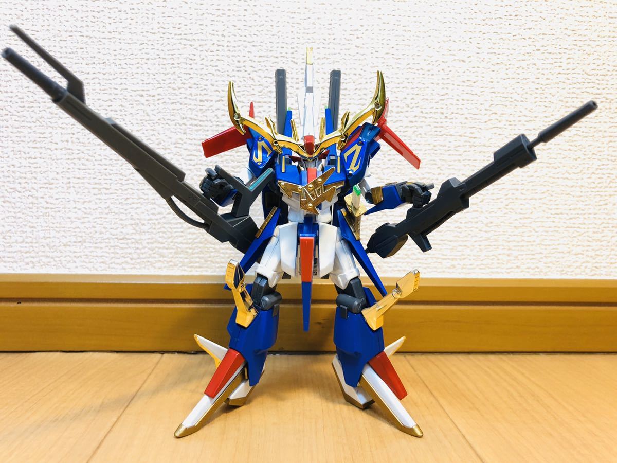 Hg 1 144 戦士 ミキシング 武者號斗丸 鉄機武者鋼丸 天零頑駄無 新凰頑駄無 完成品 完成品 売買されたオークション情報 Yahooの商品情報をアーカイブ公開 オークファン Aucfan Com