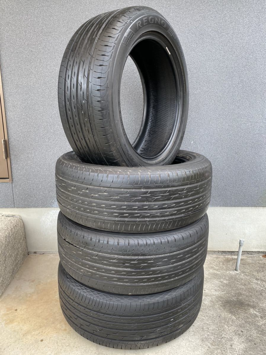 国産 18インチ 最高級タイヤ 235/50R18 4本 ブリジストン レグノ