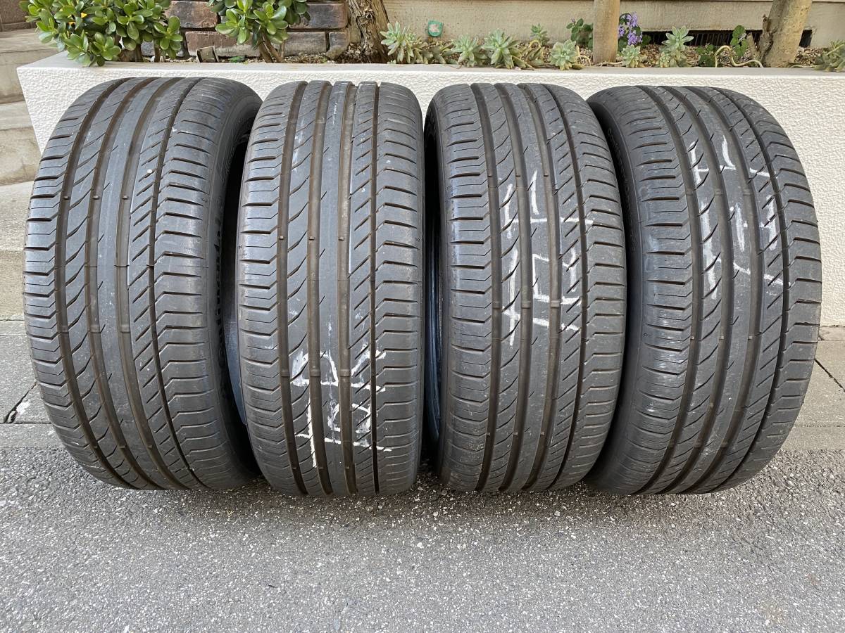 バリ山】2018年製造 Continental contisportContact5 245/45R19 102Y 4