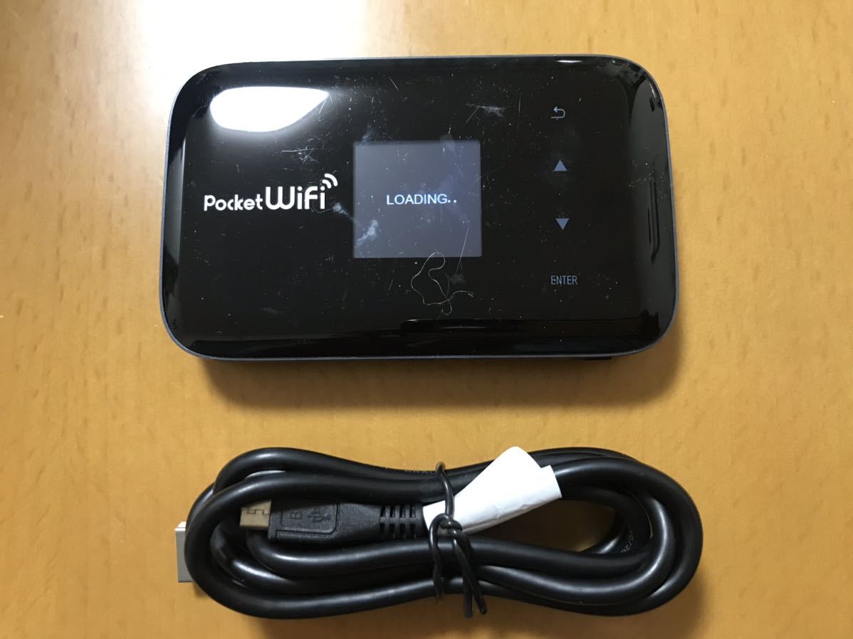 SIMフリー ポケットWi-Fi ソフトバンク ドコモ 格安SIM Z203 ZTE 中古品 送料込み_1