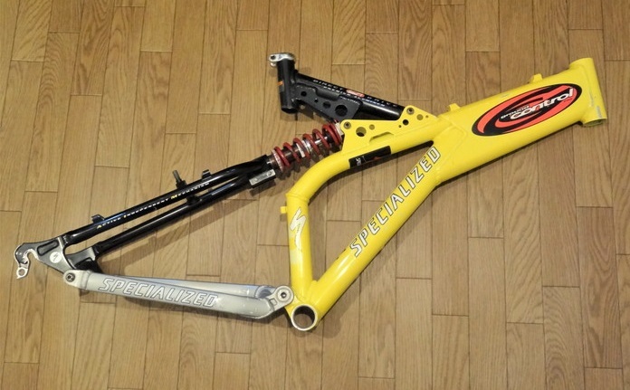 懐!!蔵出し!! Specialized Ground Control AIM A1 Pro 26インチ スペシャライズド 1997年 ビンテージ マウンテンバイクフレーム 訳アリ !!