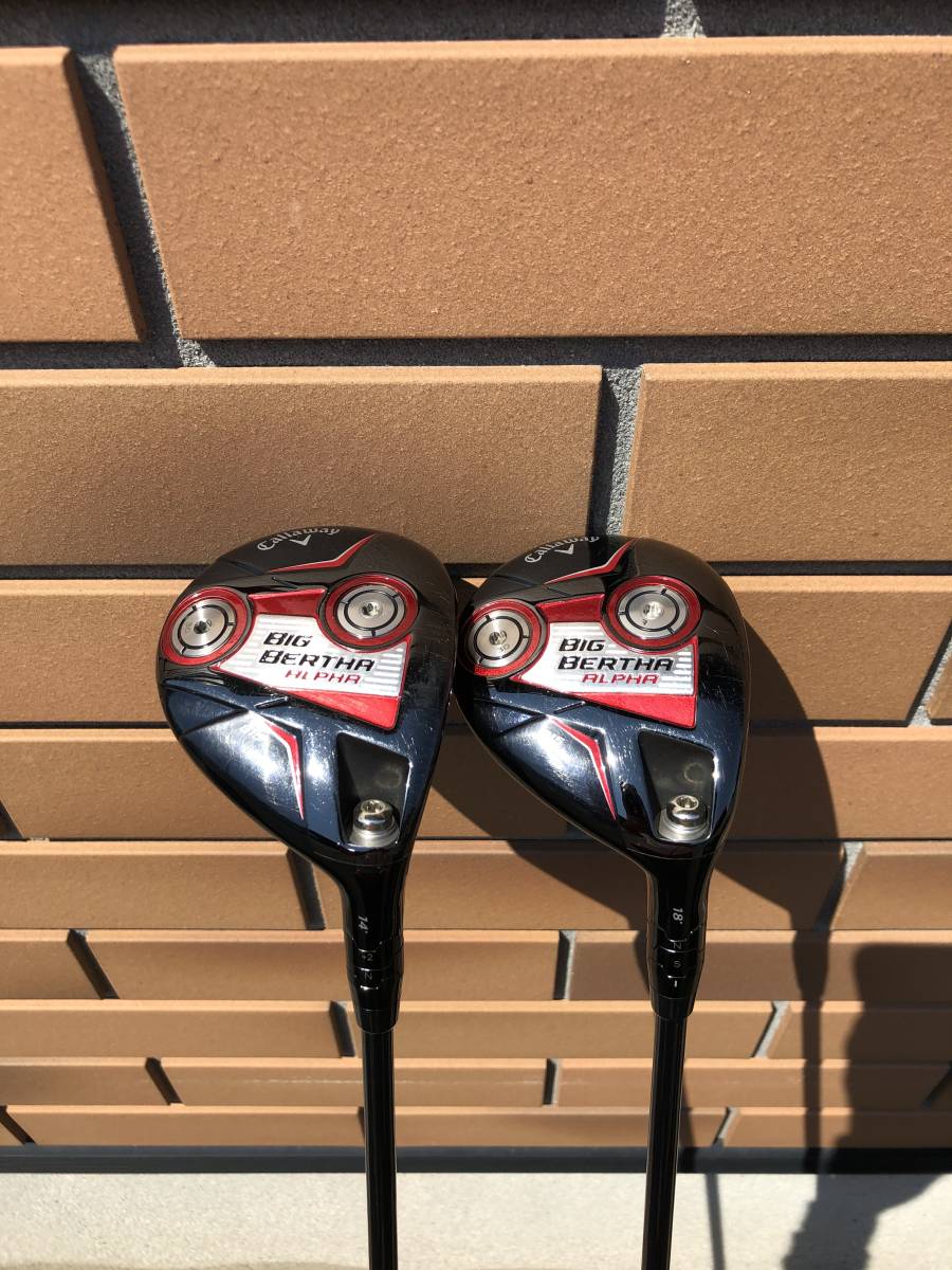0 フェアウェイウッド キャロウェイ BERTHA BIG ALPHA ビッグバーサ アルファ - Callaway Fairway Alpha フェアウェイウッドの試打 キャロウェイゴルフ Bertha ゴルフ総合