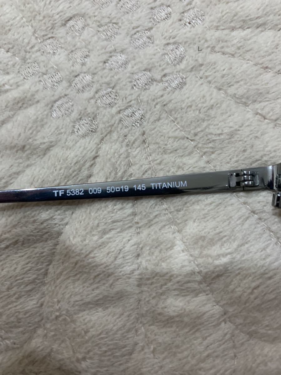 日本製TOM FORD トムフォードTF5382 001メガネチタニウム - メルカリ