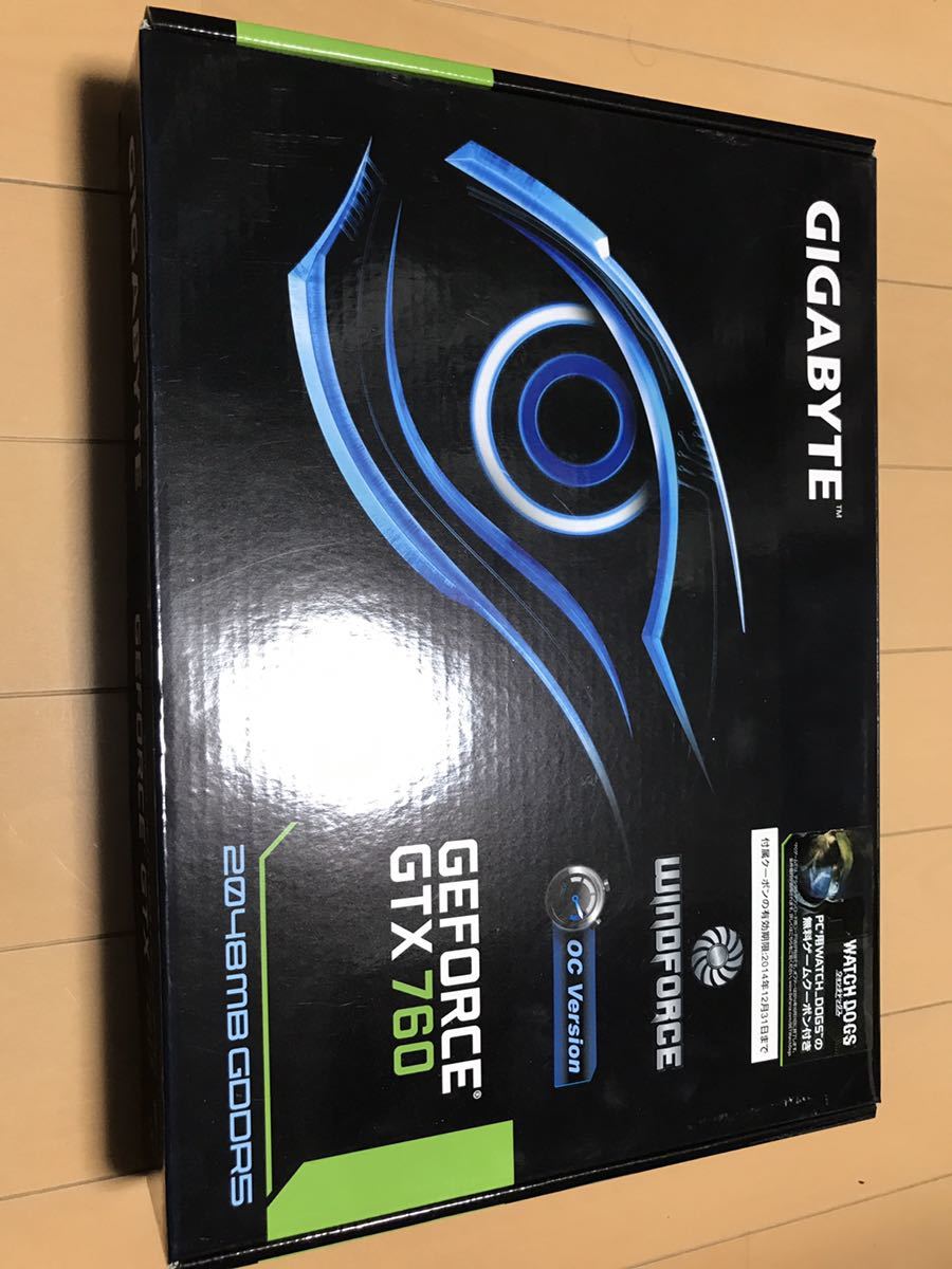 限定SALE，100%新品 グラフィックボード GIGABYTE GeForce GTX 760 GV-N760WF2OC-2GD(PCI Express)｜売買されたオークション情報、yahooの商品情報をアーカイブ公開 - オークファン PCI Express