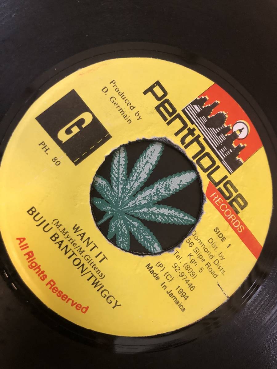 ★BUJU BANTON ,TWIGGY★WANT IT★’94 ‘’TEMPO’’⑦★_1