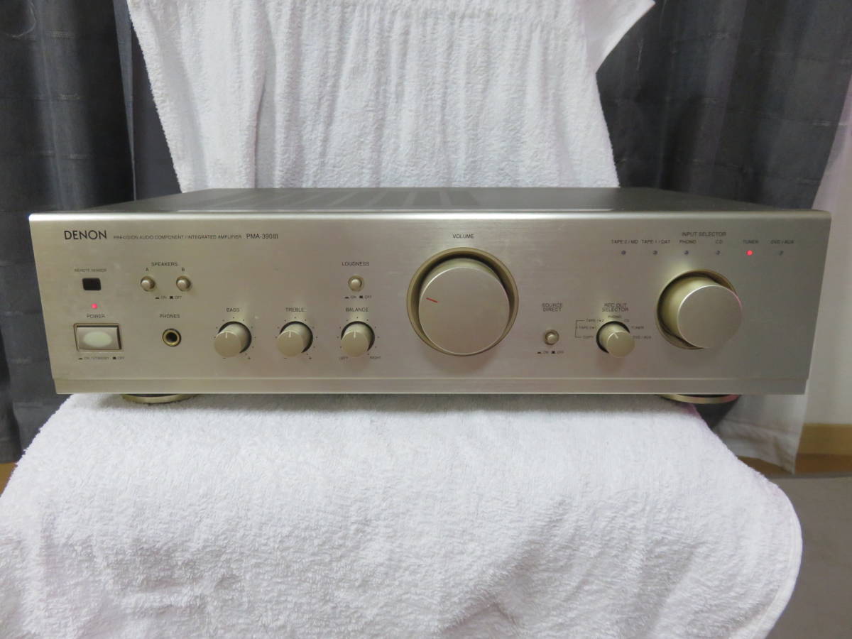 DENON PMA－390Ⅲ 【動作品 極美品】 【公式通販】