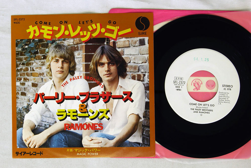 The Come Ramones Let's Go Paley Brothers On & Vinyl (7 - on