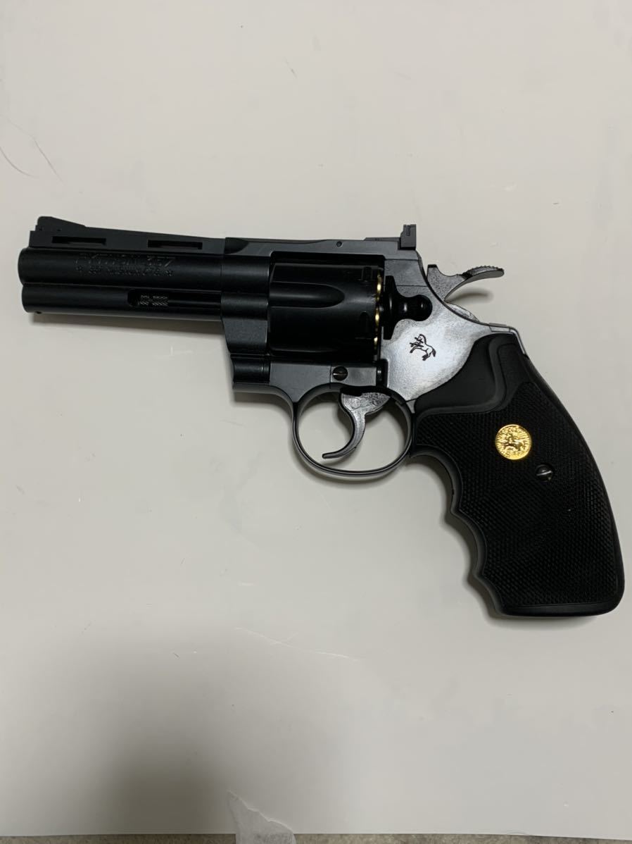 東京マルイ ガスリボルバー　コルトパイソン 4インチ　357mag 中古