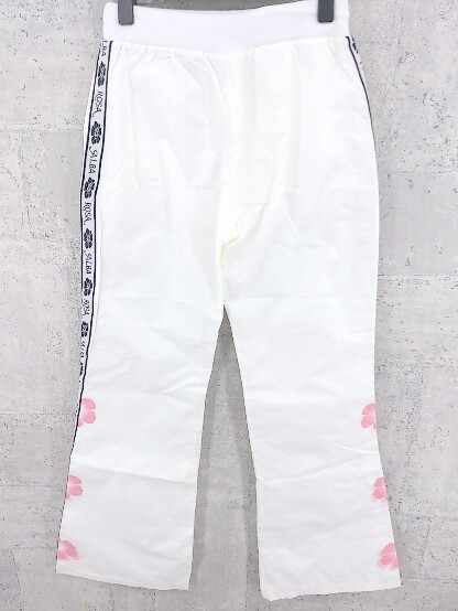 ◇ ALBA ROSA アルバローザ ジャージ パンツ ホワイト * 1002799338394  