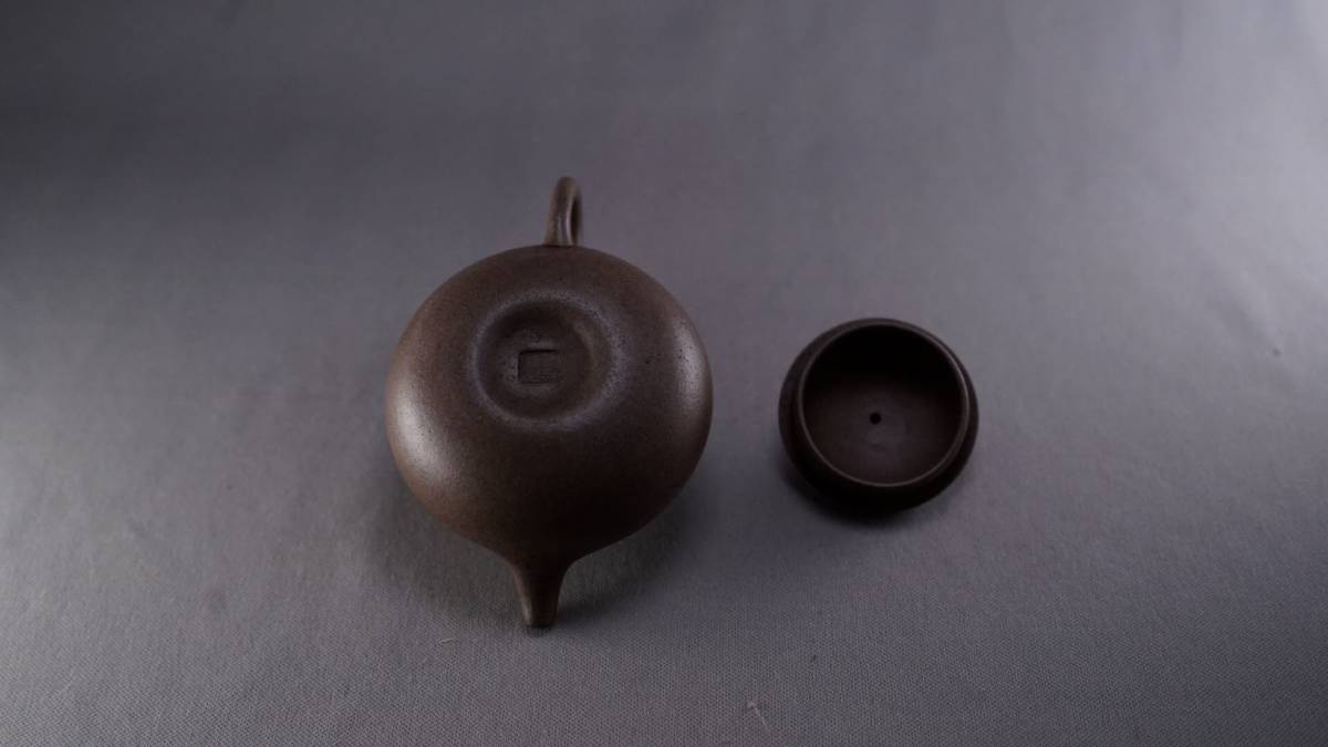 急須 煎茶道具 在銘 唐物 朱泥 茶道具 白泥 中国宜興 紫砂 0214-