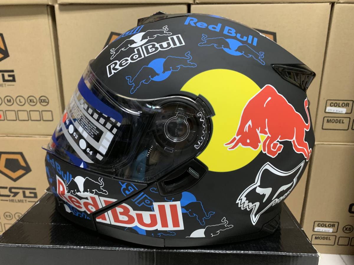 レッドブル ヘルメット RedBullシステムヘルメットフリップアップ
