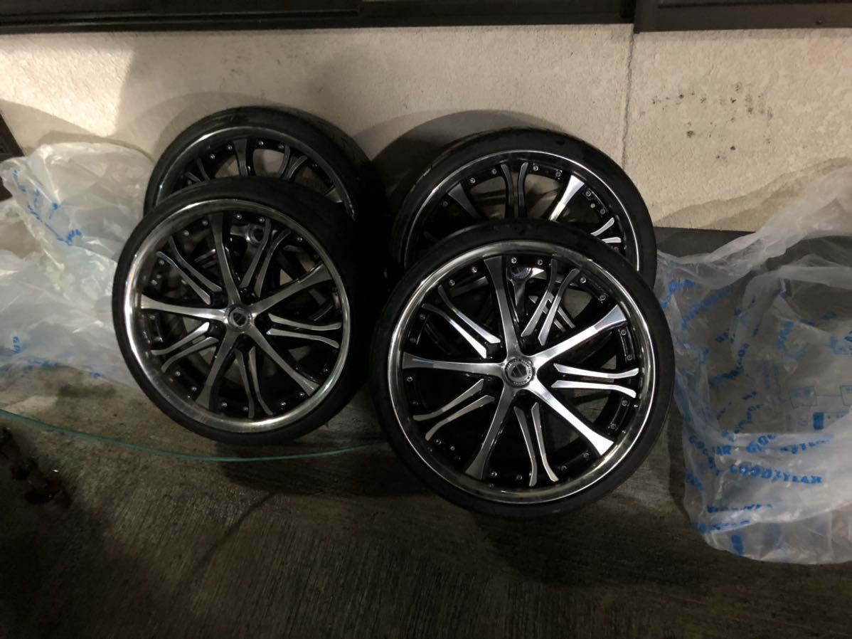 WORK シュバート プリウス30着用 希少PCD100 WORKシュヴァート SW4 19