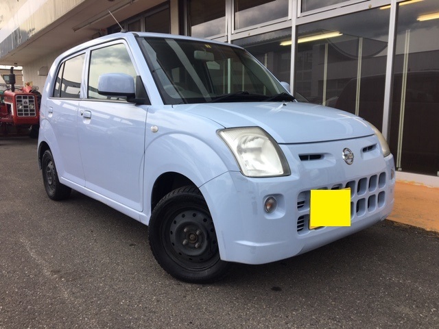 日産ピノ 車検は今年の7月です 4wd （日産 ピノ S 8.7万Km 10.0万円 