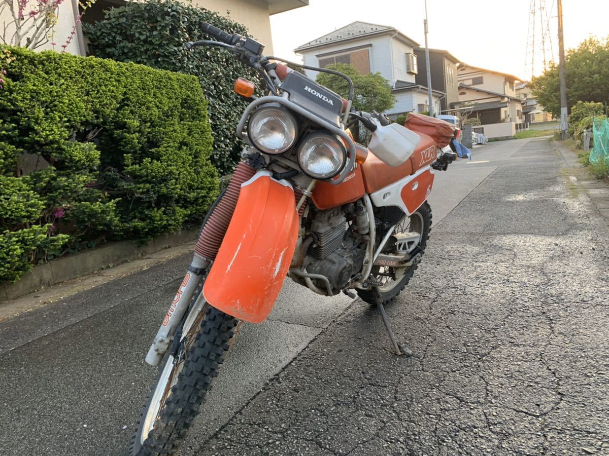 ホンダ XLR250 BAJA - 1⁄12「ホンダ XLR BAJA（MD22）」テストショット 