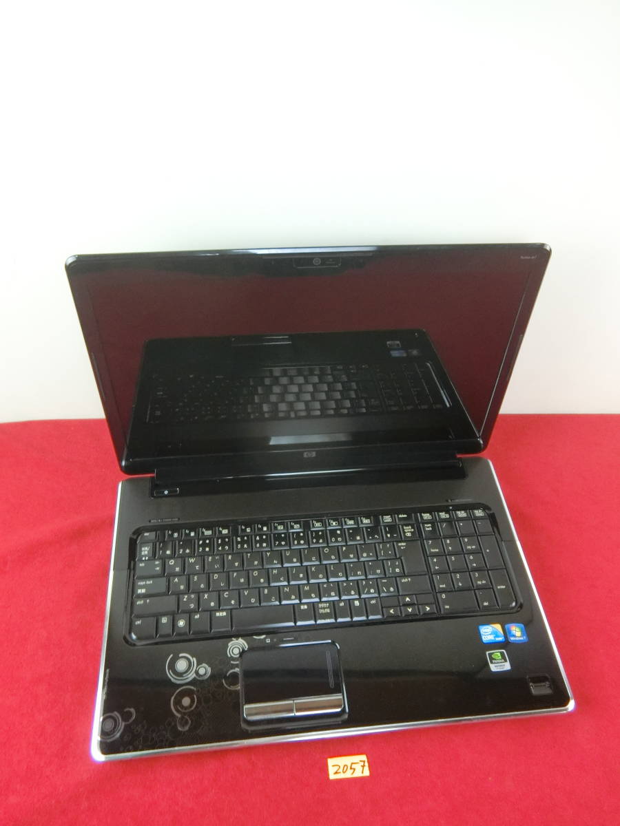 HP Pavilion ノートPC 本体　ジャンク品 0425-2057) Hp pavillion DV7 corei7 ノートパソコン ジャンク