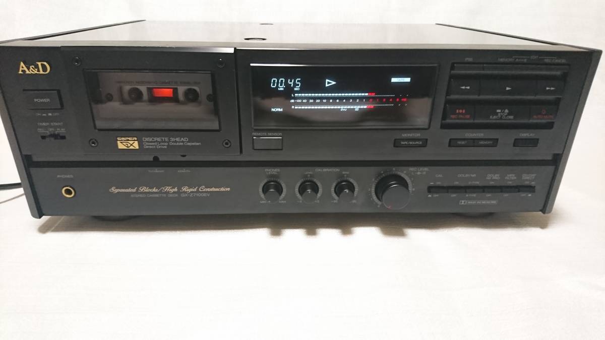 完動美品】整備済み！AKAI GX-Z7100EV 最終形カセットデッキ（定価