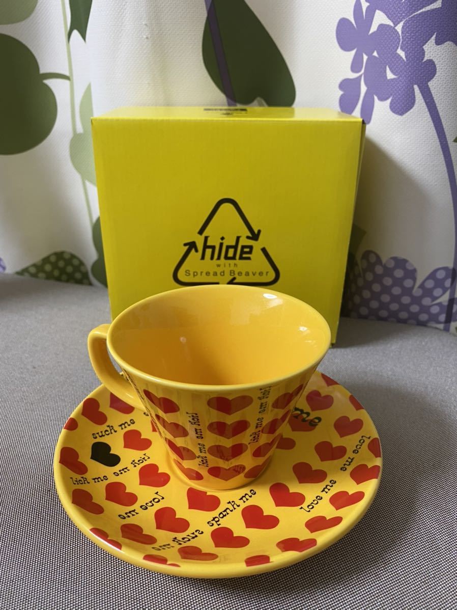 hide イエローハート マグカップ X XJAPAN セット 昴珈琲 - ヒデ