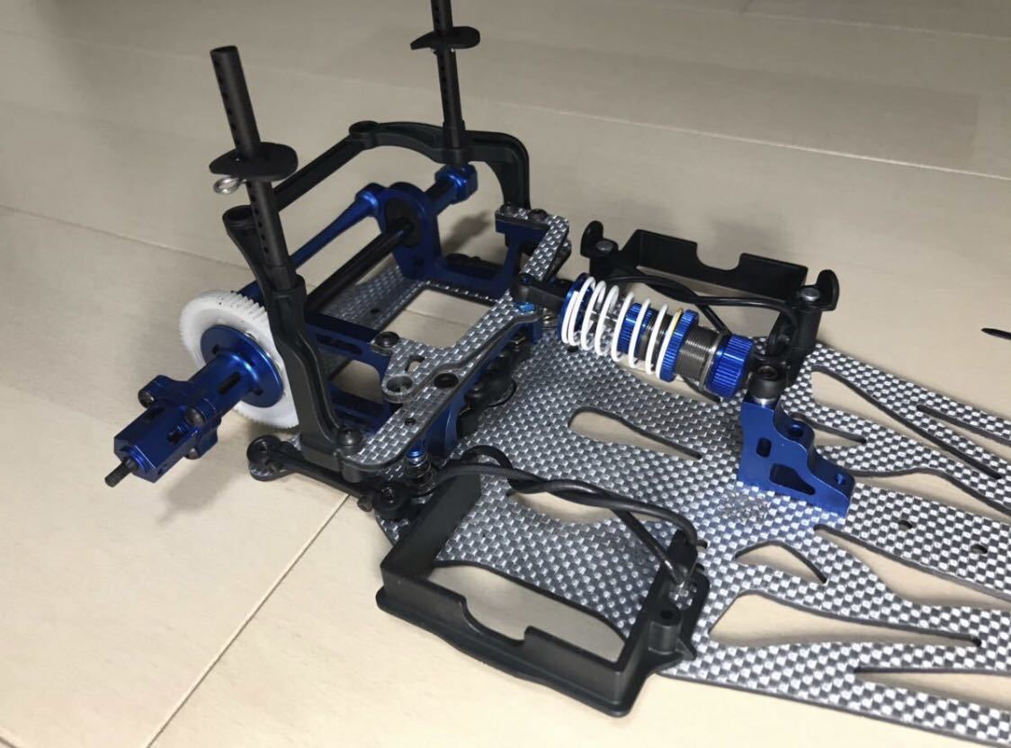 ヨコモ シャーシ GT300 GT500 モーター、メカ、バッテリー