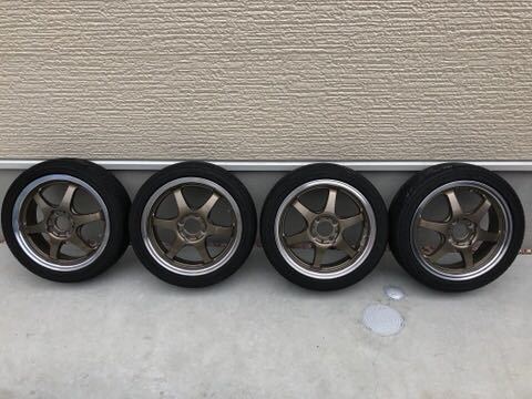 BADX S-HOLD シュトルツ　ブロンズ 4穴　15inch×5j 165/50r15 グッドイヤーLS2000ハイブリッドⅡ_1