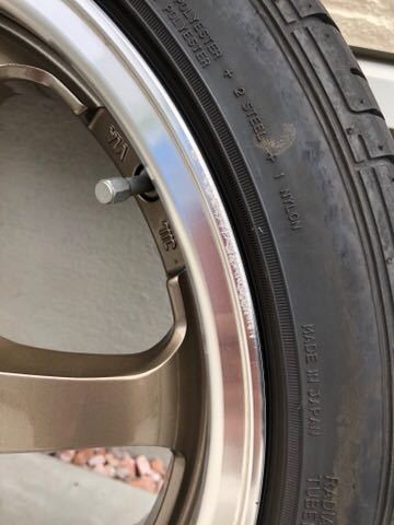 BADX S-HOLD シュトルツ　ブロンズ 4穴　15inch×5j 165/50r15 グッドイヤーLS2000ハイブリッドⅡ_7