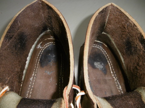 ARROW MOCCASINアローモカシン　チャッカーブーツ ハンドソーン　USA製　ブラウン　クレープソール 8　26cm位 ARROW MOCCASIN アローモカシン MOCCASIN＞ 4W モカシン