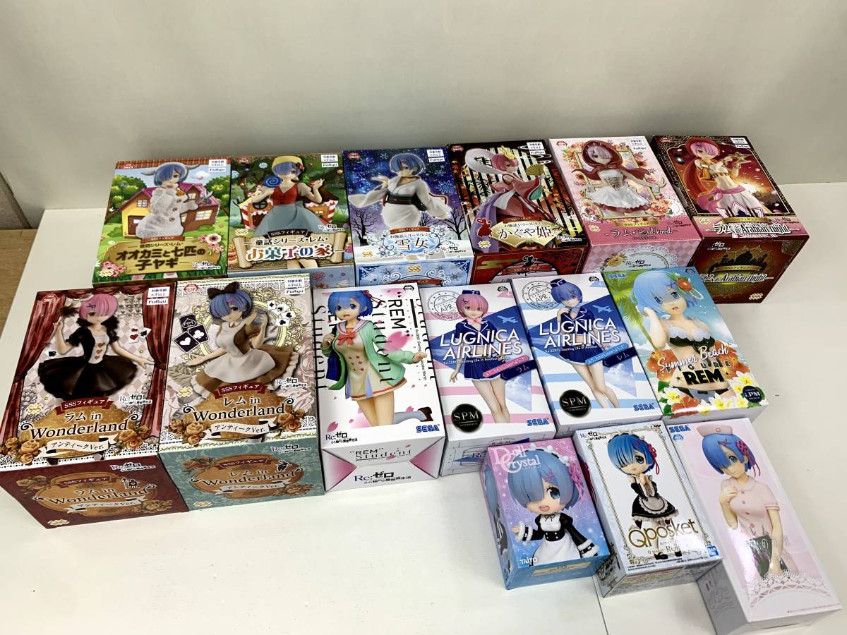 10276)RE:ゼロ プライズフィギュア 15体セット まとめ売り 中古品