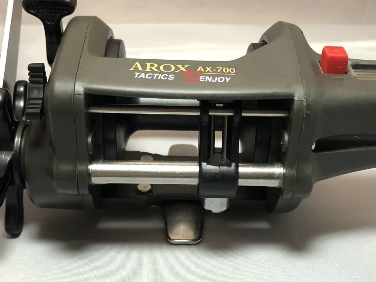 船釣り用両軸リール AROX船 AX-700 カウンター付 実釣使用歴無し美品 初心者用にどうぞ_2