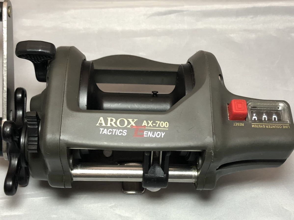 船釣り用両軸リール AROX船 AX-700 カウンター付 実釣使用歴無し美品 初心者用にどうぞ_3
