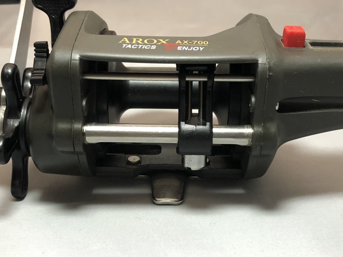 船釣り用両軸リール AROX船 AX-700 カウンター付 実釣使用歴無し美品 初心者用にどうぞ_4