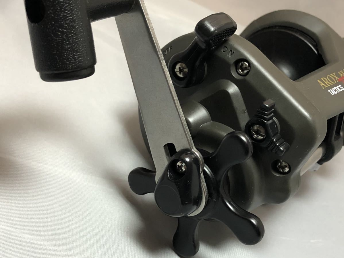 船釣り用両軸リール AROX船 AX-700 カウンター付 実釣使用歴無し美品 初心者用にどうぞ_5