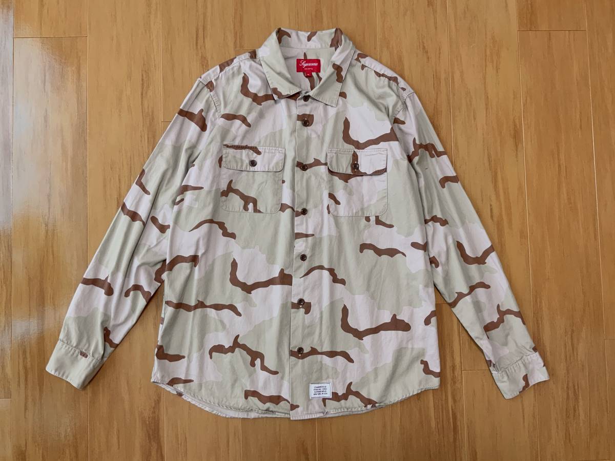 Supreme シュプリーム フィールドシャツ ☆美品☆ XL 国内正規品 迷彩 