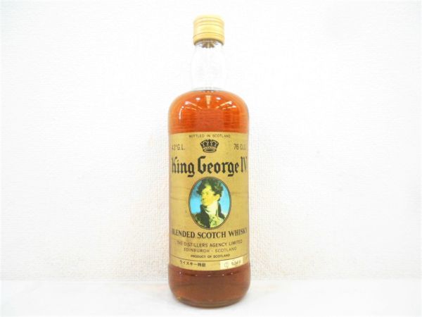 George King Ⅳ | IV キングジョージ4世 特級 スコッチウイスキー お酒