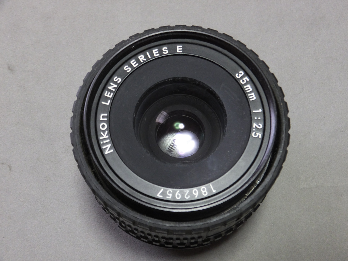 ニコン Nikon LENS SERIES E 35mm F2.5 シリーズE 難あり 6枚目写真
