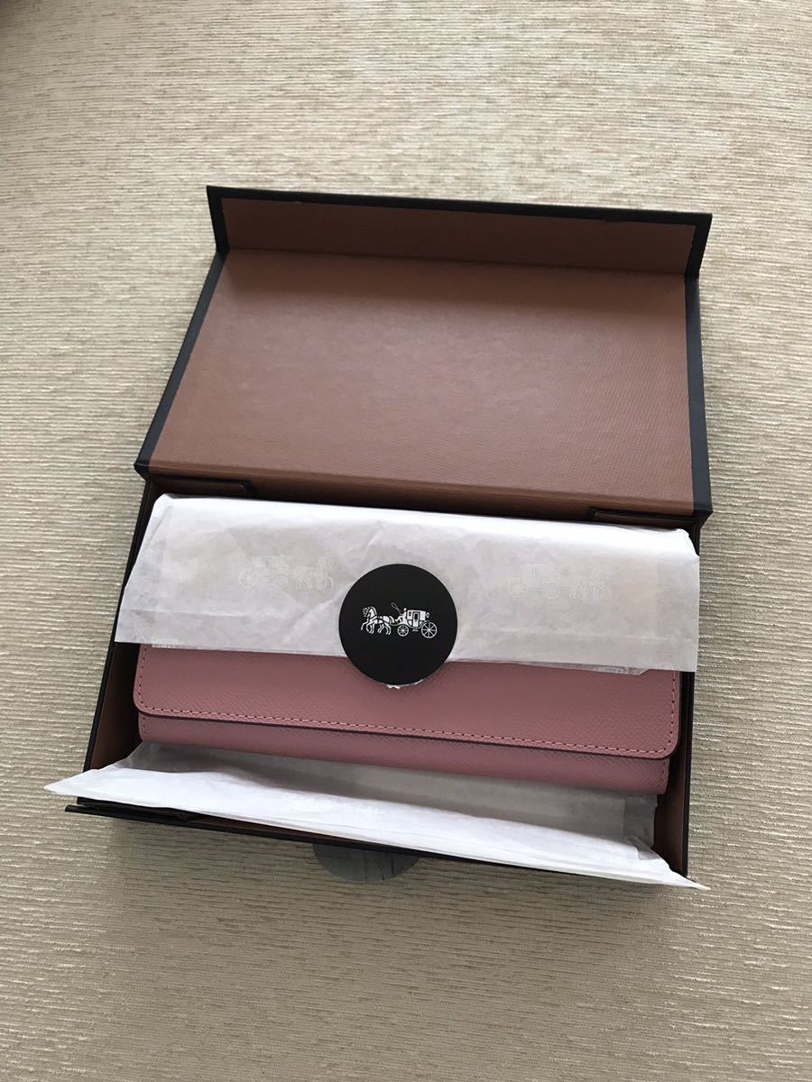 低価，格安 大 COACH コーチNEW フラップ ウォレット品番58307 長財布/パスケース付(女性用財布)｜売買されたオークション情報、yahooの商品情報をアーカイブ公開 - オークファン 服飾小物