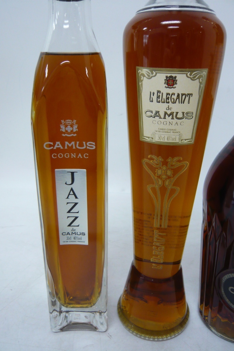 1円～おたからや◆K0428-34　カミュCAMUS　ジャズJAZZ　エレガント　XO　コニャックCOGNAC☆4本まとめて XO カミュ カミュCAMUS バカラクリスタル ミシェルロイヤル 商品説明必読未開栓古酒