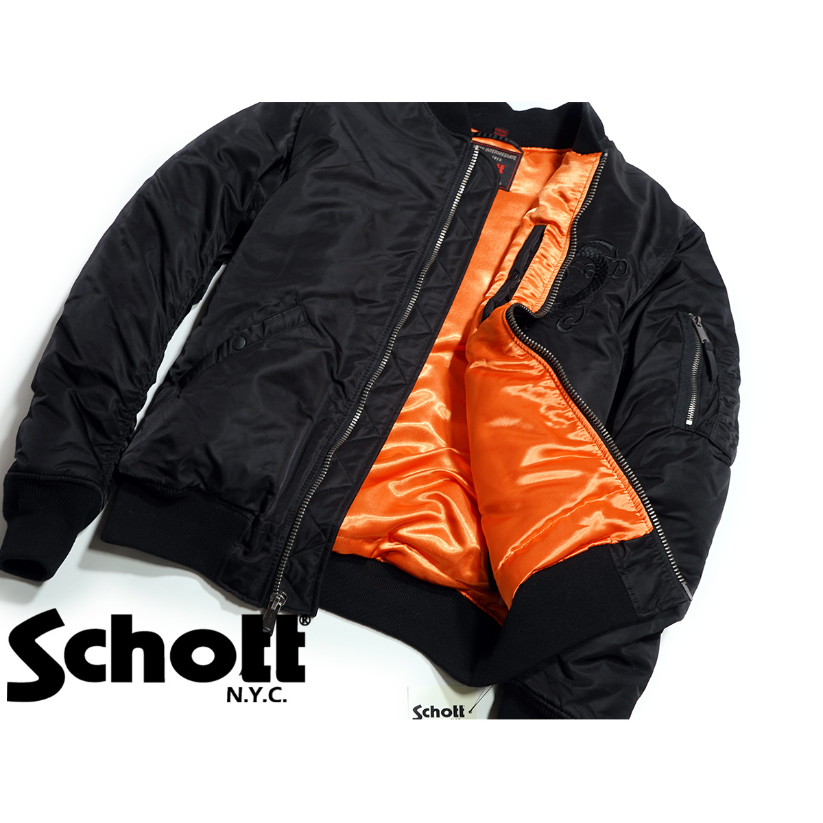 本物 Usa購入 Schott Nyc ショット Nylon Ma 1 Serpent Jacket ブラック M Ma 1 フライト ジャケット ジャケット 上着 売買されたオークション情報 Yahooの商品情報をアーカイブ公開 オークファン Aucfan Com 本物 Usa購入 Schott Nyc ショット Nylon Ma 1 Serpent Jacket ブラック M Ma 1 フライト ジャケット ジャケット 上着 売買されたオークション情報 Yahooの商品情報をアーカイブ公開 オークファン Aucfan Com