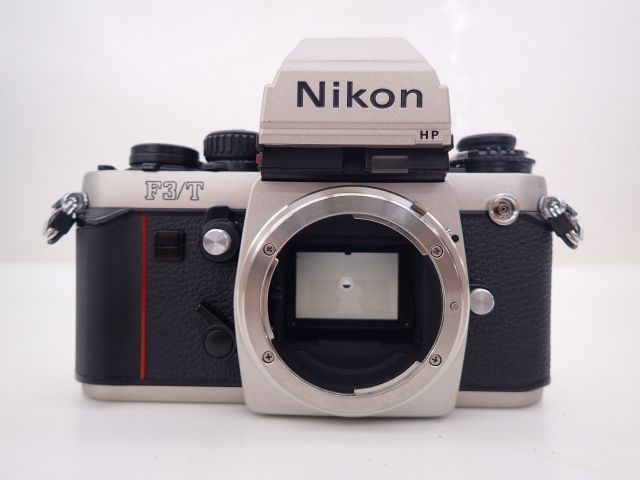 【美品】 NIKON/ニコン フィルム一眼レフカメラ F3/T チタン ∽ 5B631-2