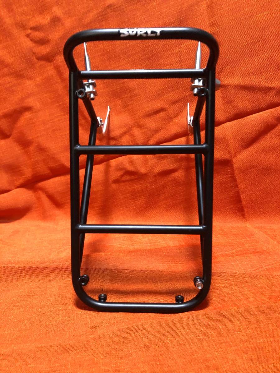 大人気，送料無料 SURLY 8-PACK RACK / フロントラック / バスケットパッキング / アドベンチャー / カーゴバイク / MTB(フロントキャリア)｜売買されたオークション情報、yahooの商品情報をアーカイブ公開 - オークフ フロントキャリア