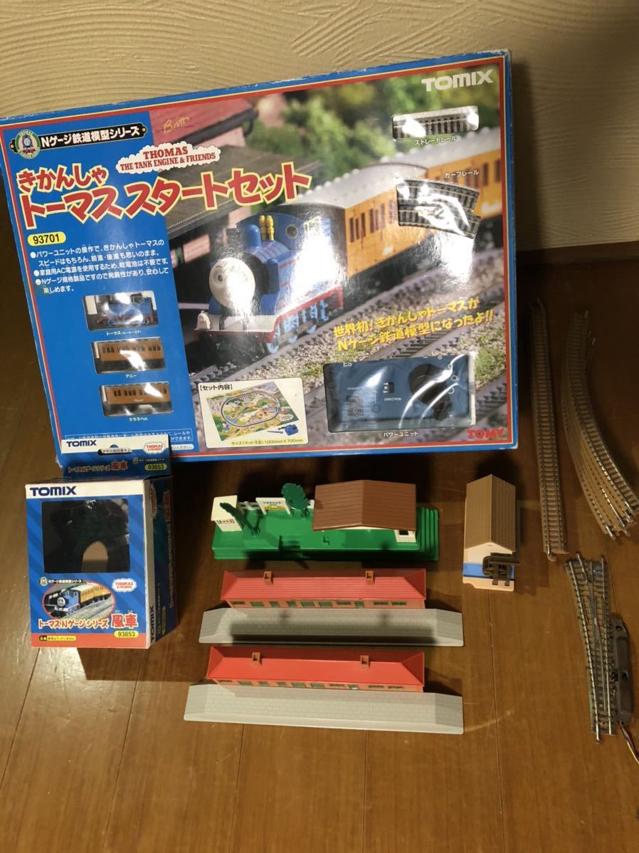 超人気新品 Nゲージ 中古品 きかんしゃトーマスセット トーマス