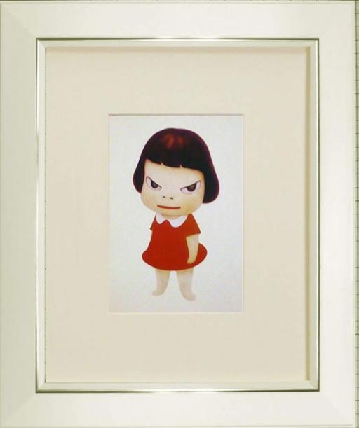 in 奈良美智 SF36 missing action アートプリント 額装品 : 奈良美智