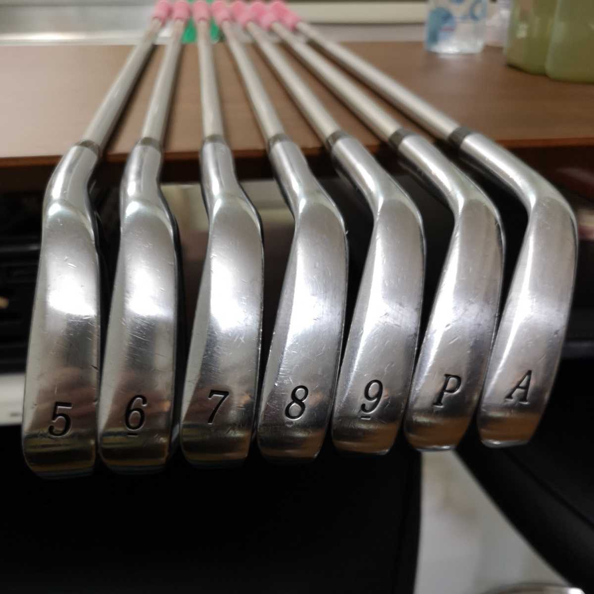 【全国無料，豊富な】 EPON AF-303 FORGED 5-PW AW 7本セット MCI 110X 5iのみ100X エポン(アイアン)｜売買されたオークション情報、yahooの商品情報をアーカイブ公開 - オークファン 男性右きき用