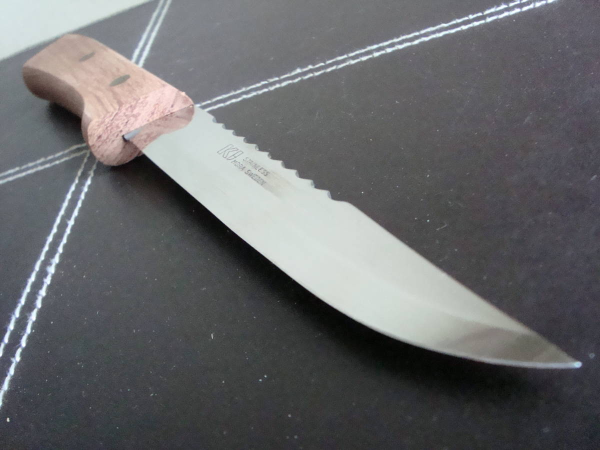 モーラ ナイフ mora sweden刻印入り 厚さ2mmのなめし革シース付き 