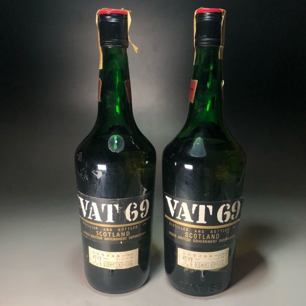 古酒 VAT69 スコッチウイスキー 未開栓 0 VAT 未開栓古酒☆特級従価税