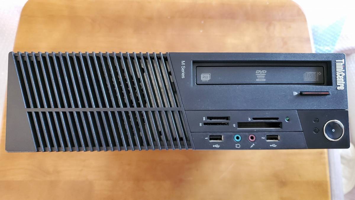SSD換装 lenovo ThinkCentre M91P core i5-2400 メモリ8GB SSD120GB