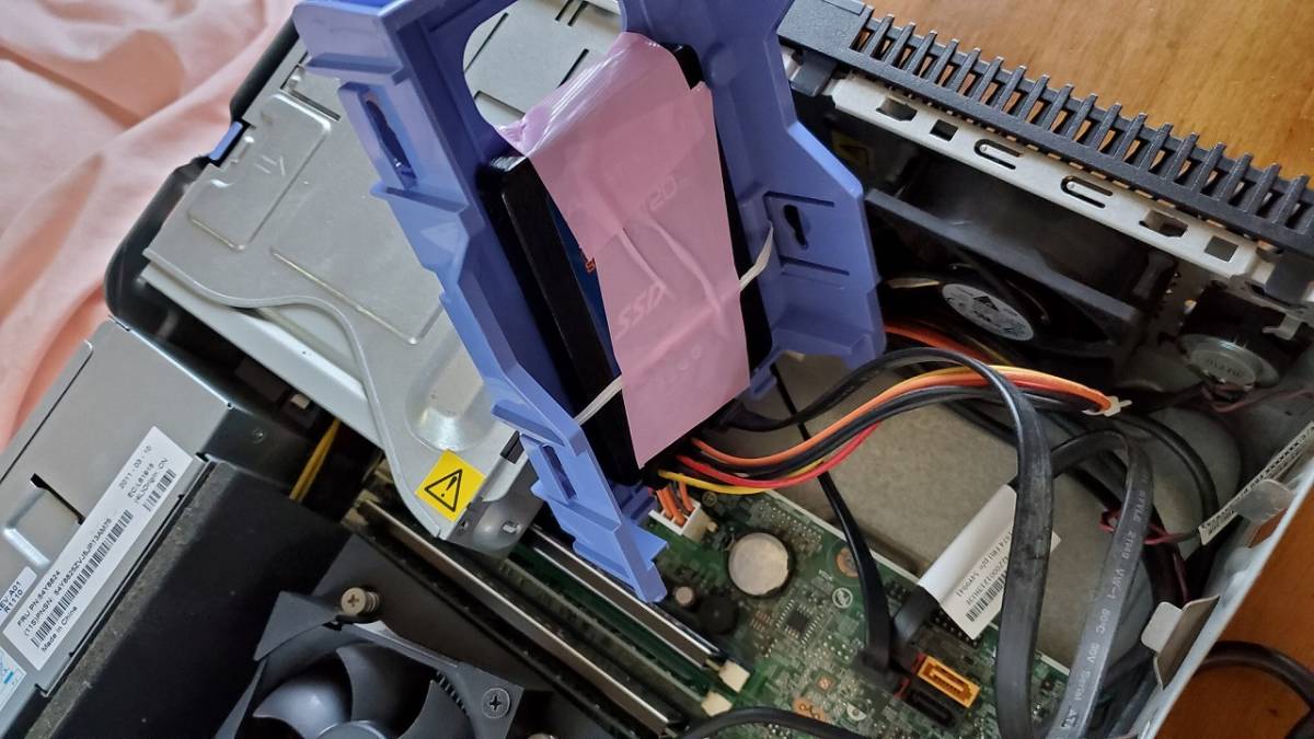 【中古パーツPC・高速起動】i5-3470 B75 SSD Win11+オフィス SSD換装 lenovo ThinkCentre M91P core i5-2400 メモリ8GB SSD120GB