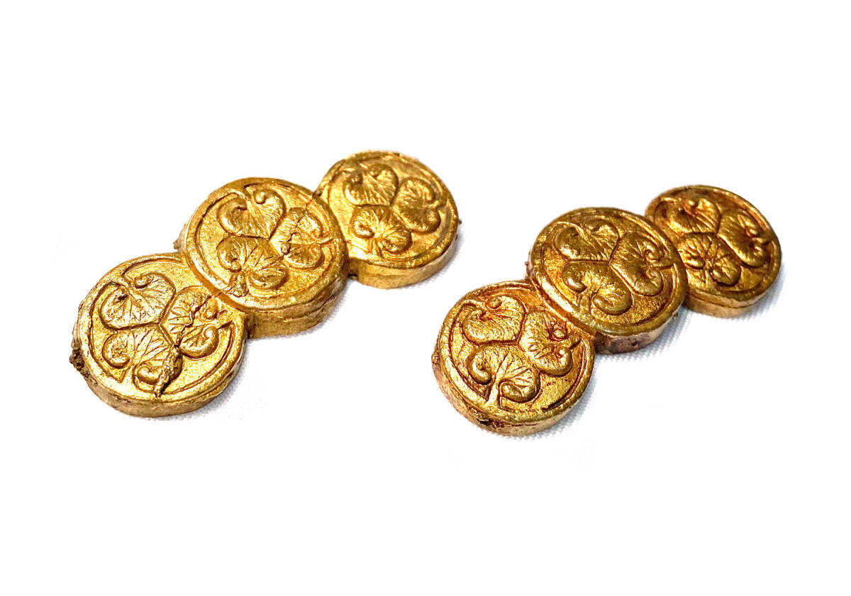 目貫 縁頭 鍔 刀装具 拵 新品 -赤銅 小柄 刀剣 太刀 長約15CM 2026年