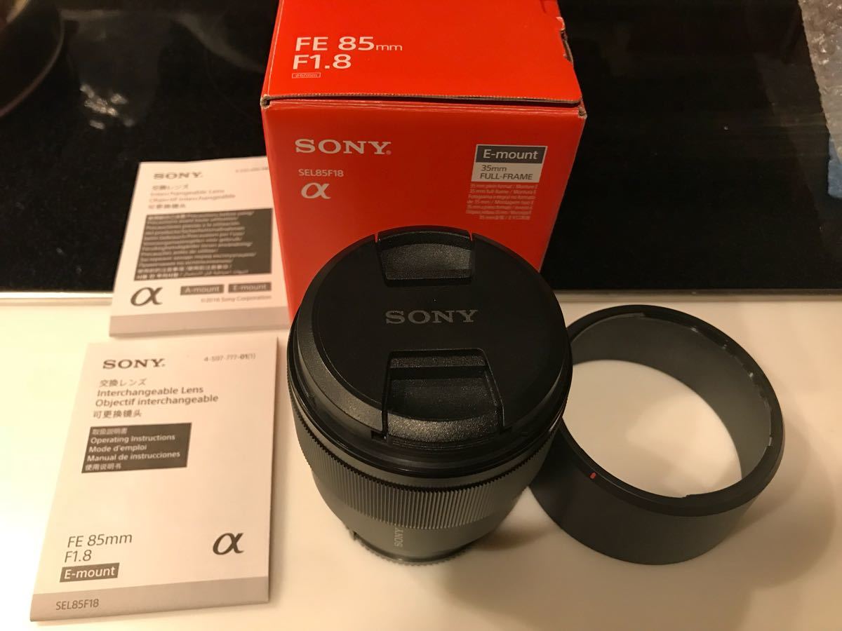 SONY (ソニー) FE 85mm F1.8 SEL85F18 美品 ソニー SONY FE 85mm F1.8
