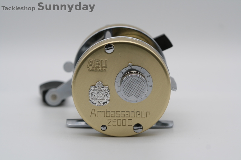 アブガルシア 2500C アンバサダー ゴールド アブ 復刻モデル 希少 アンバサダー2500Cゴールド ABU (2)中古 新品 ambassadeur - 美品 : サンセットオレンジ