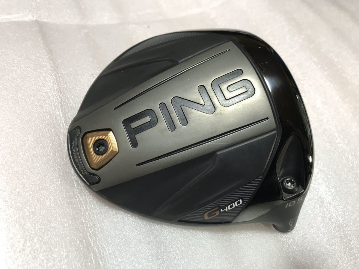 【人気定番，格安】 ピン G400 ヘッドパーツ ロフト10.5 コース 品 日本正規品(ピン)｜売買されたオークション情報、yahooの商品情報をアーカイブ公開 - オークファン 男性右きき用