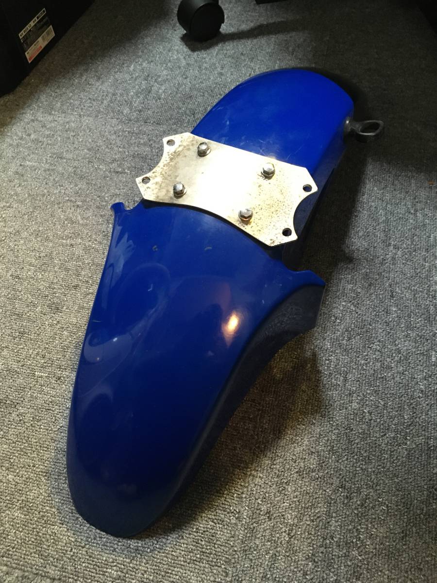 RZ250RR フロントフェンダー 青 ヤマハ 純正 中古 バイク 部品 51L